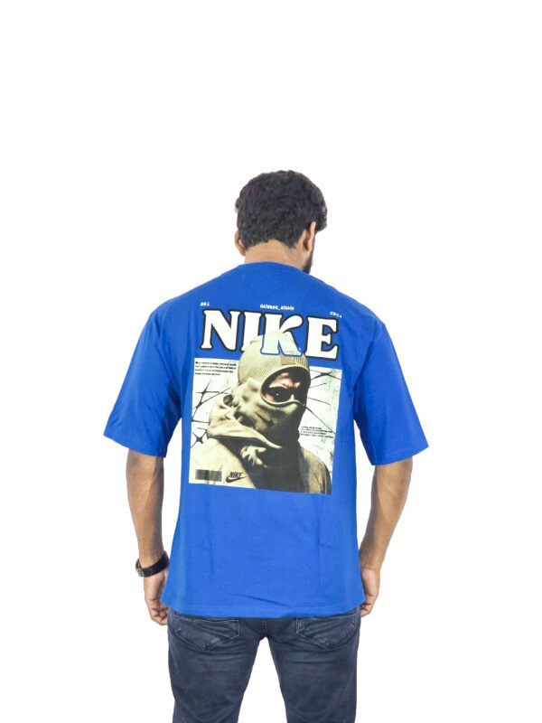 Unique Five-Sleeve Cotton T-Shirt – Trendy & Comfortable Casual Wear (ROYAL BLUE)