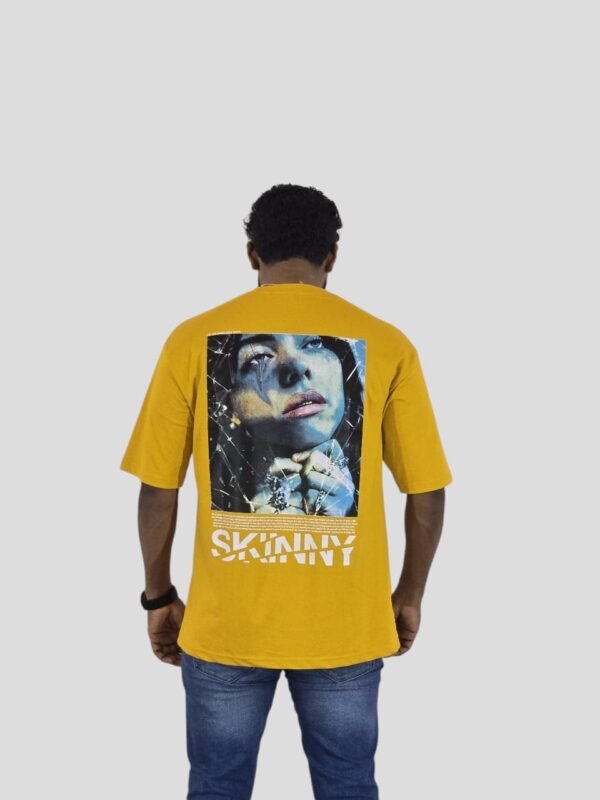 SKINNY T-shirt (in, Alpha, XL, Regular, Mustard)